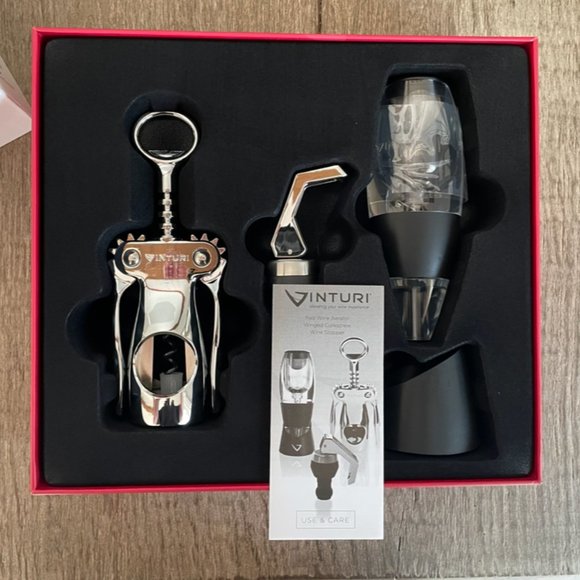 Vinturi 3 Piece Deluxe Wine Bundle - New In Box - Picture 9 of 9